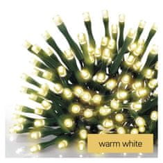 Emos LED vánoční řetěz 18m, venkovní i vnitřní, teplá bílá, programy D4AW07