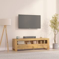 Vidaxl TV skříňka 110 x 30 x 35 cm masivní teakové dřevo