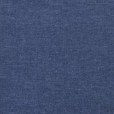 Greatstore Taštičková matrace modrá 90 x 200 x 20 cm textil