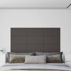 Vidaxl Nástěnné panely 12 ks tmavě šedé 60 x 30 cm textil 2,16 m²
