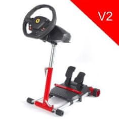 Wheel Stand Pro stojan na volant a pedály pro Thrustmaster SPIDER, T80/T100,T150,F458/F430, červený