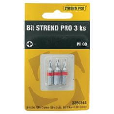 Strend Pro Bit PH0 25mm S2 3ks