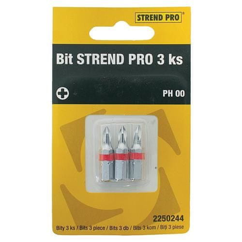 Strend Pro Bit PH0 25mm S2 3ks