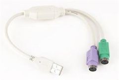 Gembird Kabel adapter USB-2xPS/2 30 cm