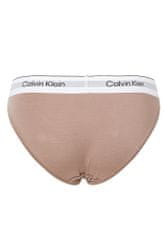 Calvin Klein Dámské kalhotky QF7047, Sv. hnědá, L