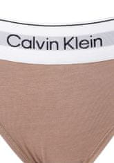 Calvin Klein Dámské kalhotky QF7047, Sv. hnědá, L