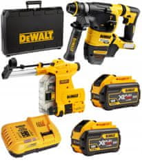 DeWalt Vrtací kladivo 54V SDS + 3,5j 2x9Ah DCH335X2