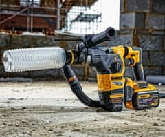 DeWalt Příklepová vrtačka SDS + 2x9Ah 3,5J DCH333X2 OPRACHOVÁNÍ