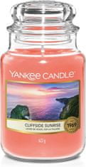 Yankee Candle vonná svíčka Classic ve skle velká Cliffside Sunrise 623 g