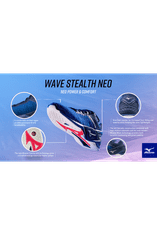 Mizuno Wave Stealth NEO - X1GA200063 Velikost: 11.5 UK / 46.5 EUR
