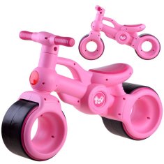 JOKOMISIADA Motor Ride Bike Balanční kolo Tcv Pink Ro0063