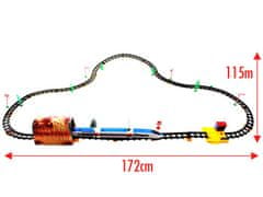 JOKOMISIADA Vlak Mega dlouhý železniční 450cm tunel RC0353