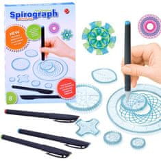 JOKOMISIADA Sada vzdělávacích hraček Spirograph ZA2583