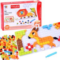 JOKOMISIADA Výukové puzzle.Mozaikové kostky, obrázky ZA2667