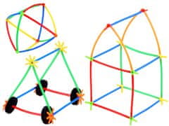 JOKOMISIADA Kreativní bloky trubicových tyčinek 1000 ks ZA3672