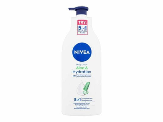 Nivea 625ml aloe & hydration 48h, tělové mléko