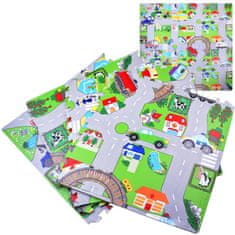 JOKOMISIADA Foam Mat Street Streets Puzzle Eva ZA2510