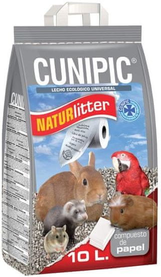 Cunipic Podestýlka hlod. Naturlitter paper 10l / 3kg