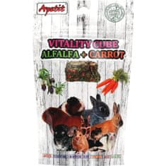 Apetit - hlodavec lisovaná vojtěška s mrkví Vitality Cube 150 g