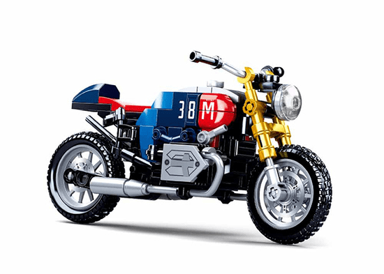 Sluban Model Bricks M38-B0958 Motorka Café racer M38-B0958