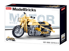 Sluban Model Bricks M38-B0959 Armádní motorka M38-B0959