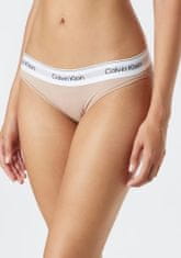 Calvin Klein Dámské kalhotky QF7047, Béžová, M