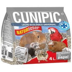 Cunipic Podestýlka hlod. Naturlitter paper 4l / 1,2kg