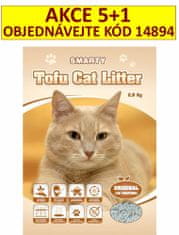 Smarty Tofu Cat Litter Original podestýlka bez vůně 6 l