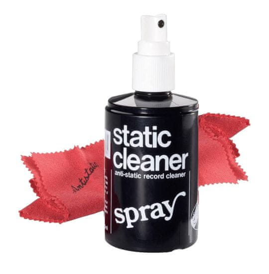 Analogis Analogis 6075 Static cleaner - spray na LP s utěrkou (200 ml)