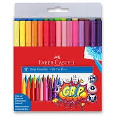 Faber-Castell Dětské fixy Grip 30 barev