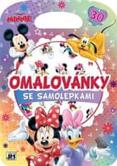 Jiri Models Omalovánky se samolepkami - Minnie