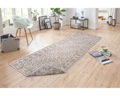 NORTHRUGS Kusový koberec Twin-Wendeteppiche 105432 Linen – na ven i na doma 80x150