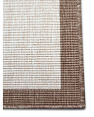 NORTHRUGS Kusový koberec Twin-Wendeteppiche 105474 Linen – na ven i na doma 80x150