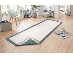 NORTHRUGS Kusový koberec Twin-Wendeteppiche 105473 Green – na ven i na doma 80x350