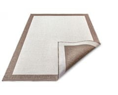 NORTHRUGS Kusový koberec Twin-Wendeteppiche 105474 Linen – na ven i na doma 80x250