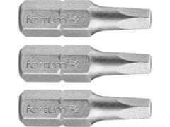 Fortum Hrot čtverec sada 3ks, SQ 2x25mm, S2