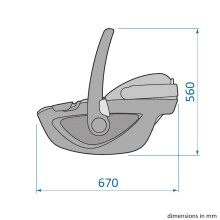 Maxi-Cosi Pebble 360 autosedačka Essential Graphite