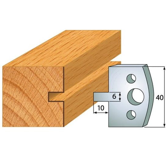 IGM profil 016 - pár omezovačů 40x4mm SP