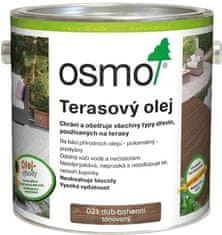 Osmo terasový olej, 021 olej na dřevo, dub bahenní 0,75 l