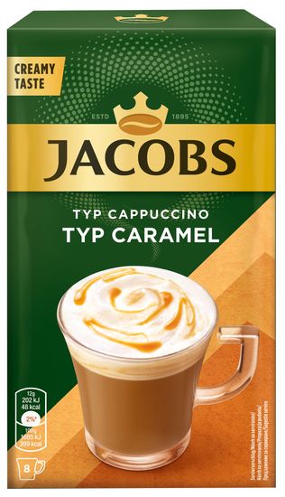 Jacobs CAPPUCCINO CARAMEL 8 ks