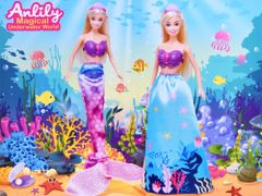 JOKOMISIADA Anlily Doll princezna mořská panna motýl ZA3492