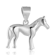 NUBIS Stříbrný přívěšek - kůň
