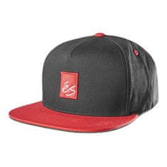 éS kšiltovka ÉS Main Block Snapback BLACK/RED One Size