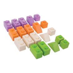 Bigjigs Toys Bigjigs Baby Dřevěné Spojkostky Basic set