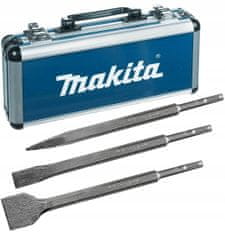 Makita 3 dláta SDS + L-250 mm SDS + pouzdro D-42357