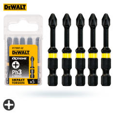 DeWalt Rázový BIT Ph3 x 50mm 5ks TORSION DT7999T