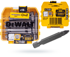 DeWalt Sada bitů 15ks bitů Pz2 x 50mm DT7912