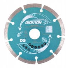 Makita Diamantový kotoučový segment 125 Diamak D-61139