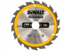 DeWalt pilový kotouč na dřevo 190mm 30mm 18z DT1943