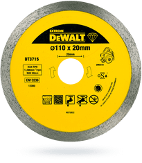 DeWalt Plně diamantový kotouč 110 EXTREME DT3715